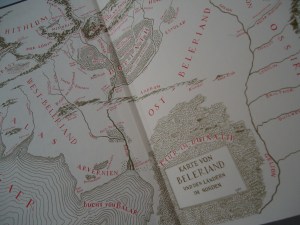 Das Silmarillion - Karte von Beleriand