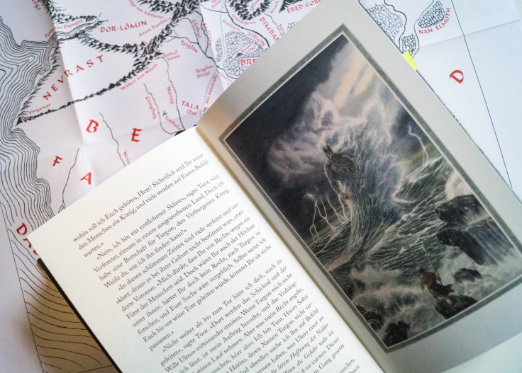 Illustrationen in "Der Fall von Gondolin"