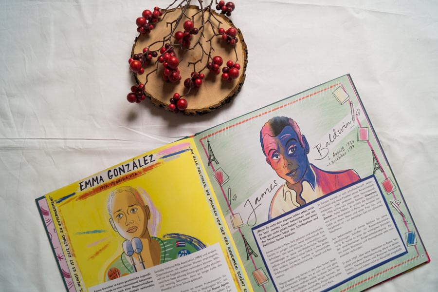 Zwei HeldInnen der LGBTQ-Bewegung: Emma Gonzalez und James Baldwin Zwei HeldInnen der LGBTQ-Bewegung: Emma Gonzalez und James Baldwin