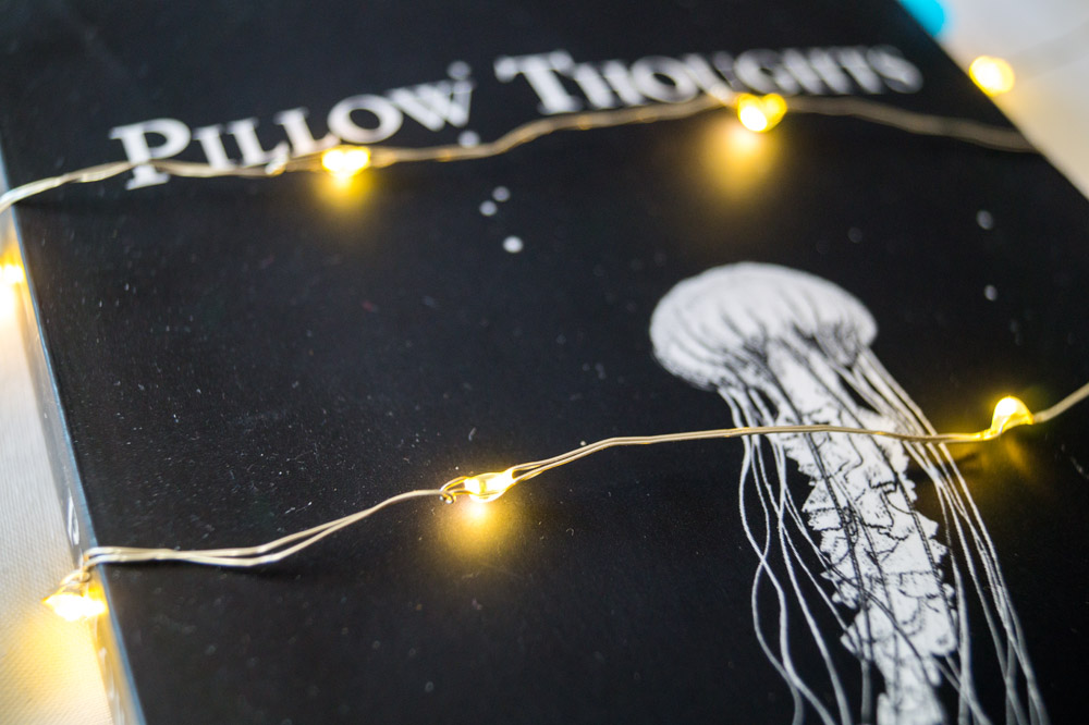 Nahaufnahme von Courtney Peppernells Gedichtband